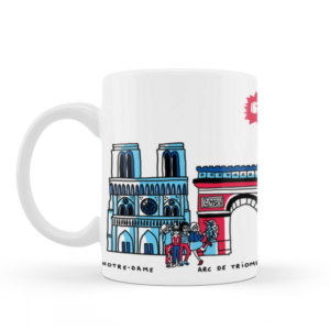 Mug 4 Monuments Paris